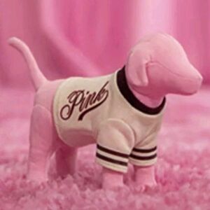 PINK Victoria's Secret Pink Dog Plush with Sweater